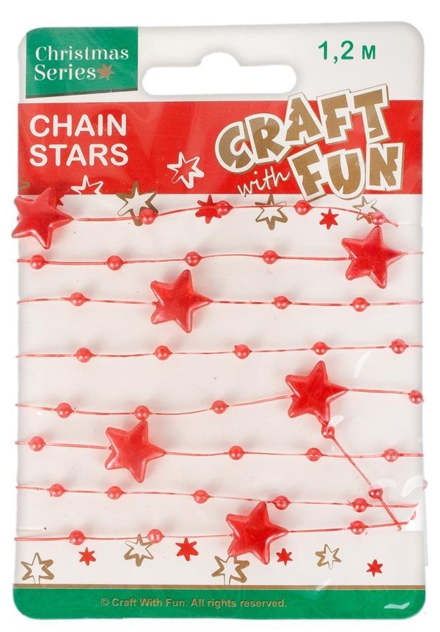 DECORATION BN STARS CHAIN 2MIX CF PBH 24/480